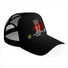 Load image into Gallery viewer, Black Trucker Hat - 2025 Canadian Open Pan Am Championships
