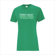 Load image into Gallery viewer, Women's T-Shirt - Forest Valley Wolves
